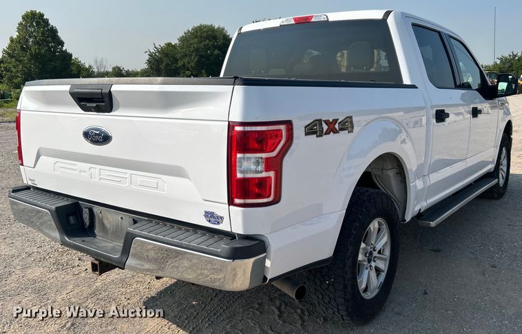 image for item DO6625 2018 Ford F150 XLT SuperCrew pickup truck
