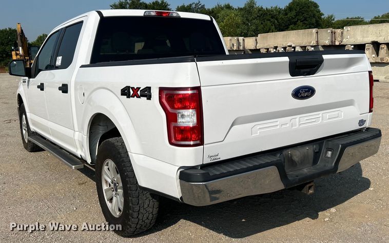 image for item DO6625 2018 Ford F150 XLT SuperCrew pickup truck