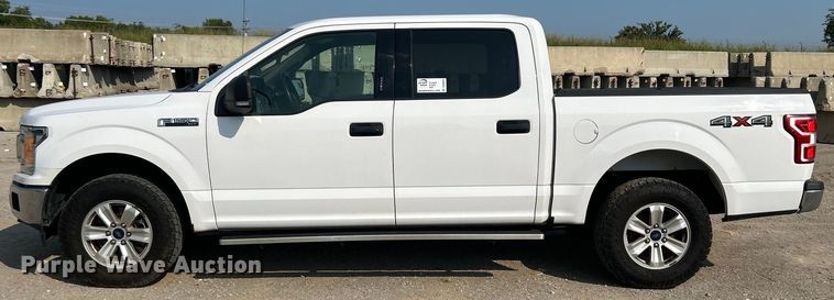 image for item DO6625 2018 Ford F150 XLT SuperCrew pickup truck