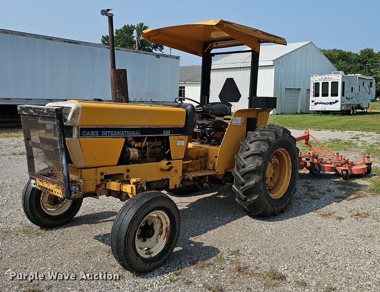 image for item DP6597 1991 Case IH 595 tractor