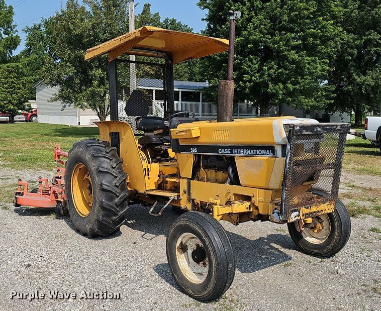 image for item DP6597 1991 Case IH 595 tractor