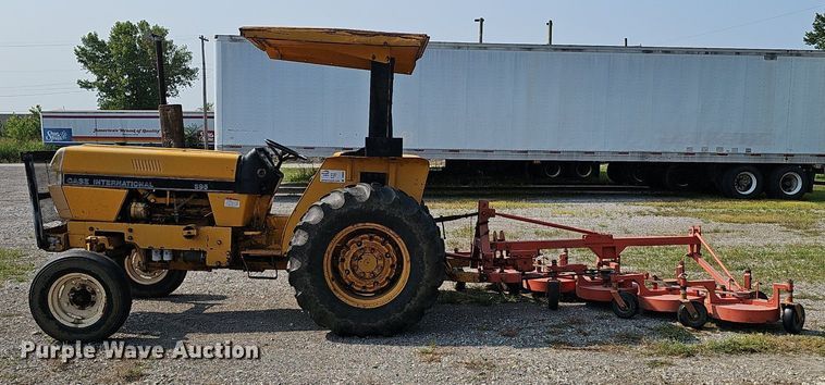 image for item DP6597 1991 Case IH 595 tractor