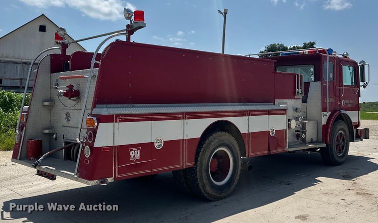 image for item DP8434 1983 Mack 600 MC600 pumper fire truck