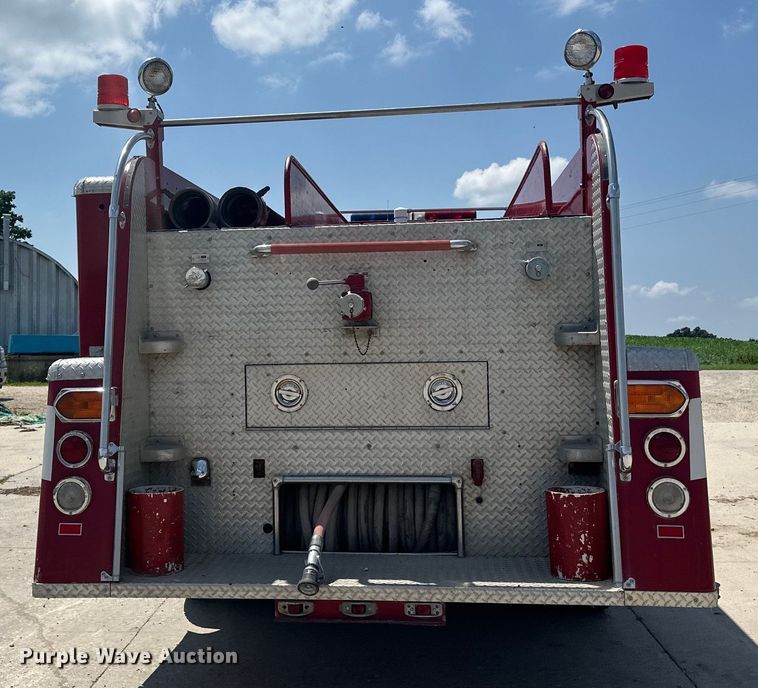 image for item DP8434 1983 Mack 600 MC600 pumper fire truck