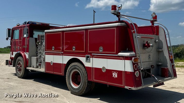 image for item DP8434 1983 Mack 600 MC600 pumper fire truck