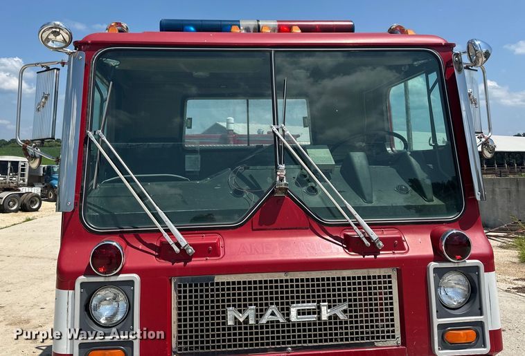 image for item DP8434 1983 Mack 600 MC600 pumper fire truck
