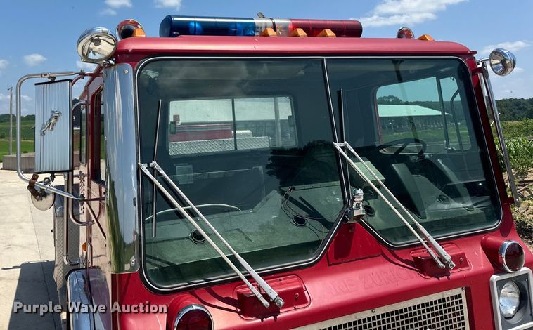 image for item DP8434 1983 Mack 600 MC600 pumper fire truck