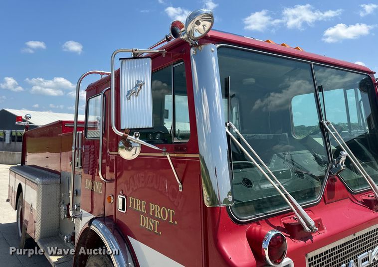 image for item DP8434 1983 Mack 600 MC600 pumper fire truck