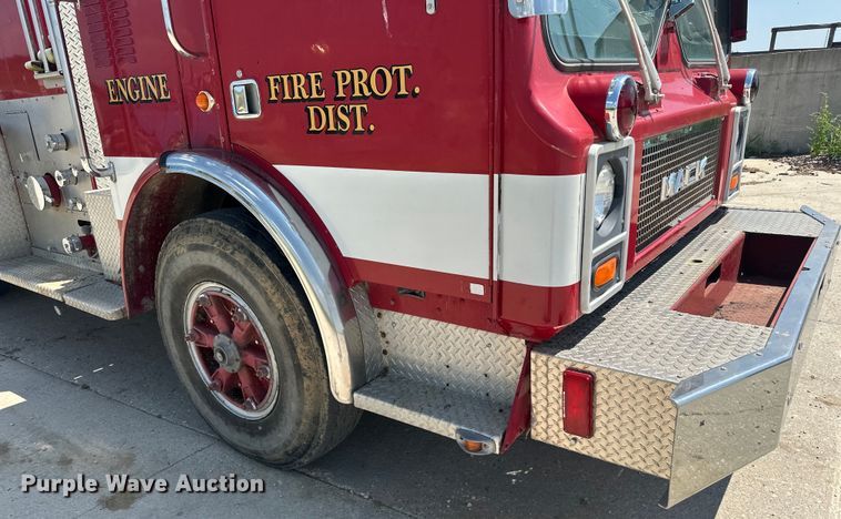 image for item DP8434 1983 Mack 600 MC600 pumper fire truck