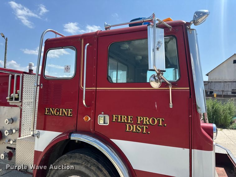 image for item DP8434 1983 Mack 600 MC600 pumper fire truck