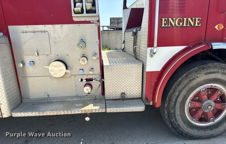 image for item DP8434 1983 Mack 600 MC600 pumper fire truck