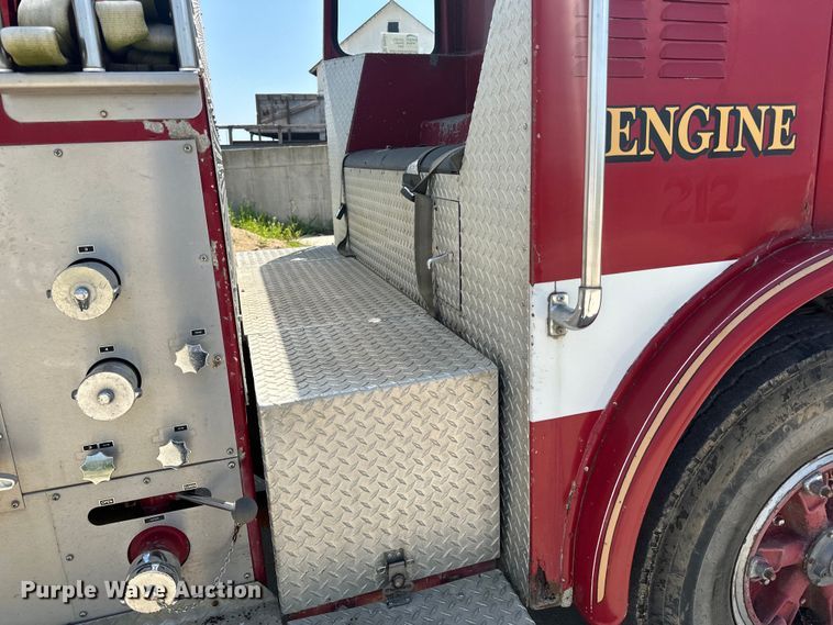 image for item DP8434 1983 Mack 600 MC600 pumper fire truck