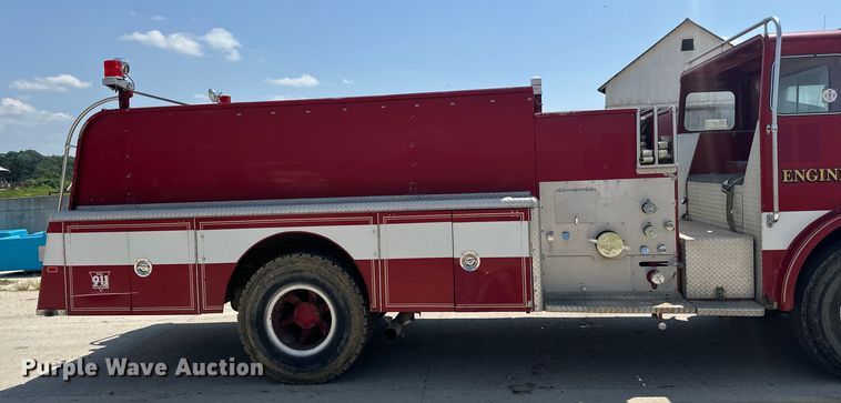 image for item DP8434 1983 Mack 600 MC600 pumper fire truck