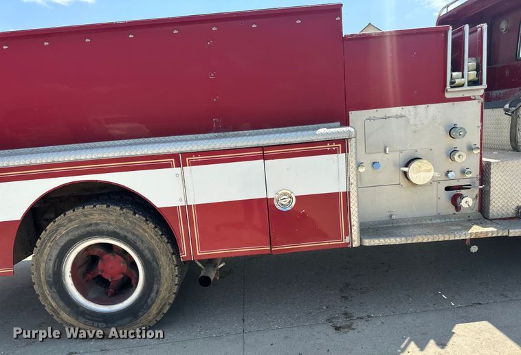 image for item DP8434 1983 Mack 600 MC600 pumper fire truck
