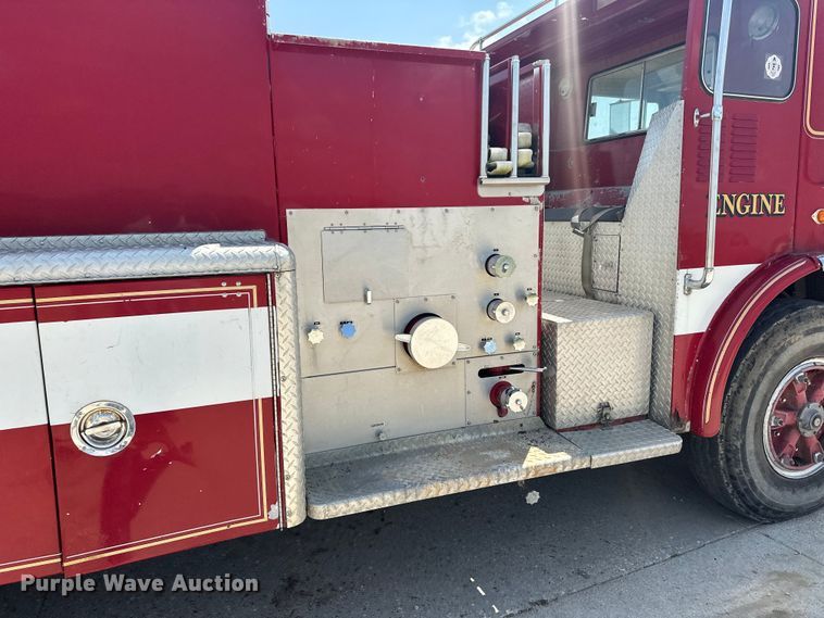 image for item DP8434 1983 Mack 600 MC600 pumper fire truck