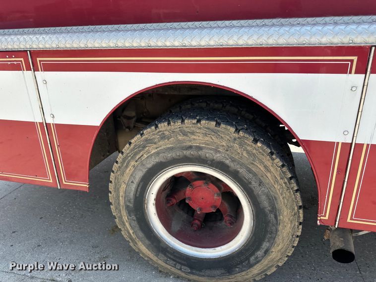 image for item DP8434 1983 Mack 600 MC600 pumper fire truck