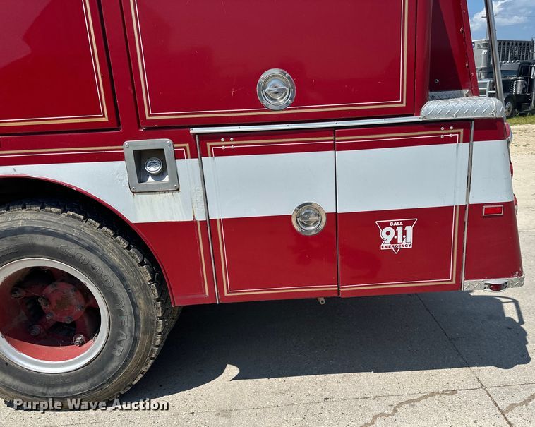 image for item DP8434 1983 Mack 600 MC600 pumper fire truck