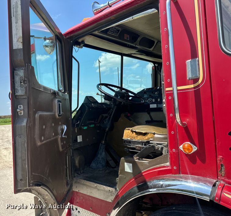 image for item DP8434 1983 Mack 600 MC600 pumper fire truck