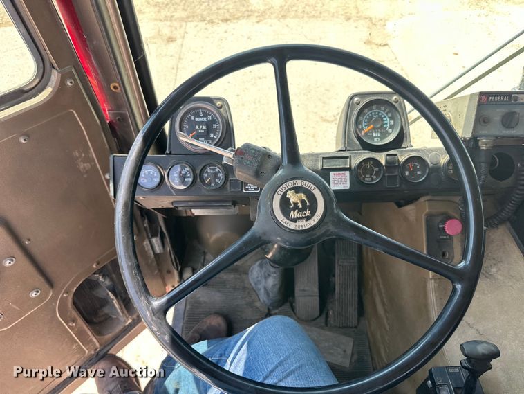 image for item DP8434 1983 Mack 600 MC600 pumper fire truck