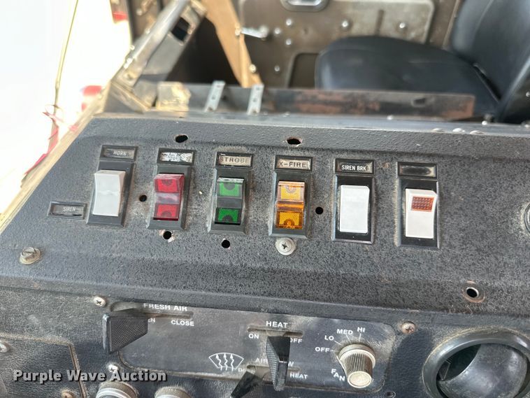 image for item DP8434 1983 Mack 600 MC600 pumper fire truck