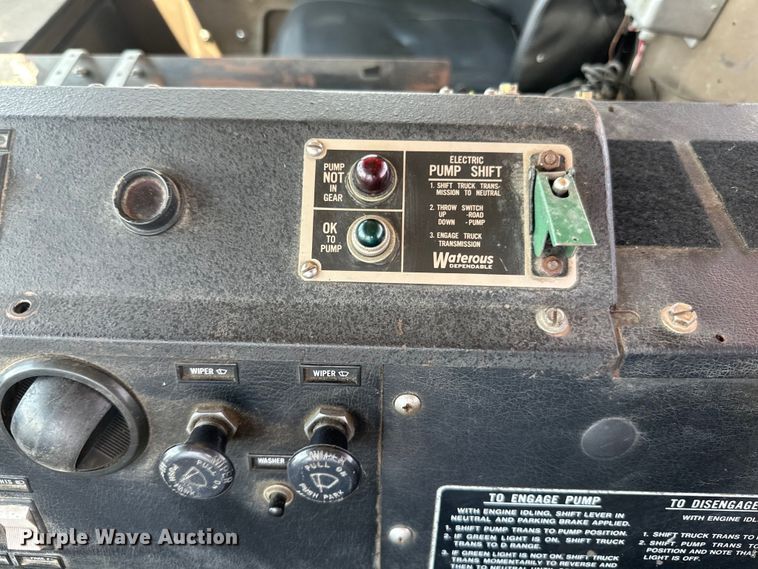 image for item DP8434 1983 Mack 600 MC600 pumper fire truck