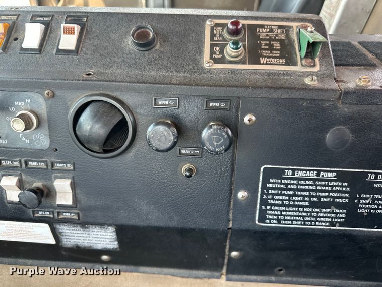 image for item DP8434 1983 Mack 600 MC600 pumper fire truck