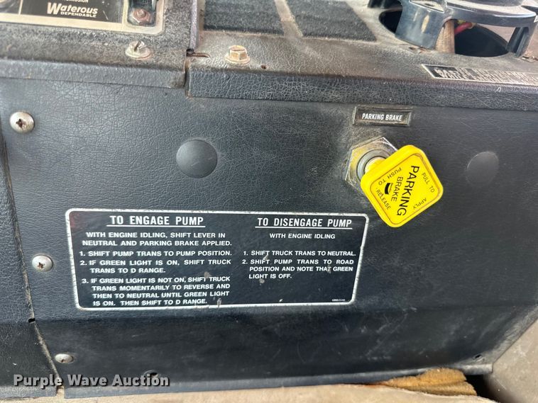 image for item DP8434 1983 Mack 600 MC600 pumper fire truck