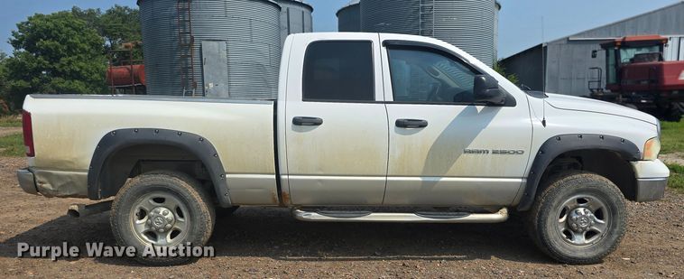 image for item DQ4469 2003 Dodge Ram 2500 Quad Cab pickup truck