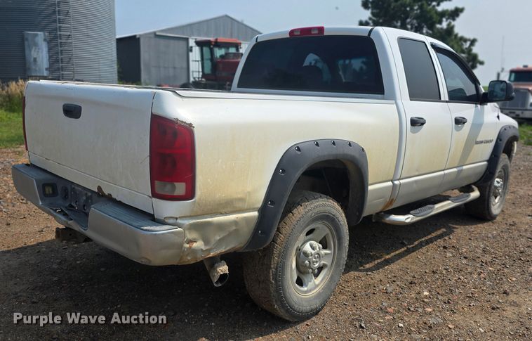 image for item DQ4469 2003 Dodge Ram 2500 Quad Cab pickup truck
