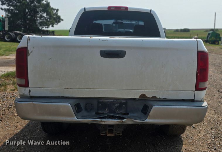 image for item DQ4469 2003 Dodge Ram 2500 Quad Cab pickup truck