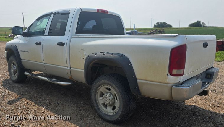 image for item DQ4469 2003 Dodge Ram 2500 Quad Cab pickup truck