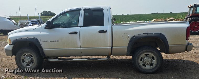 image for item DQ4469 2003 Dodge Ram 2500 Quad Cab pickup truck