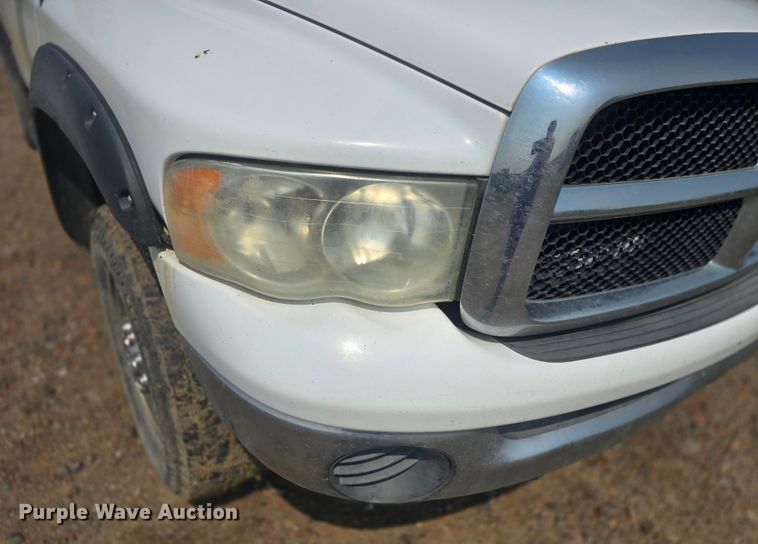 image for item DQ4469 2003 Dodge Ram 2500 Quad Cab pickup truck