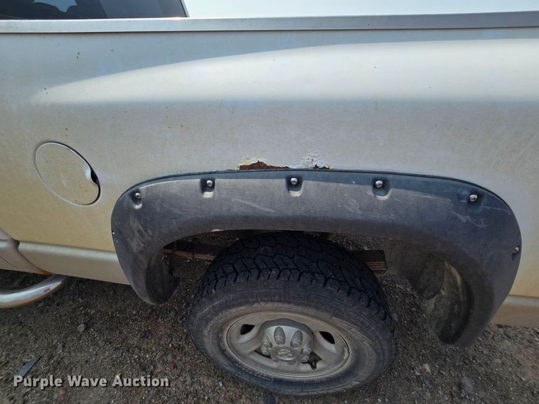 image for item DQ4469 2003 Dodge Ram 2500 Quad Cab pickup truck