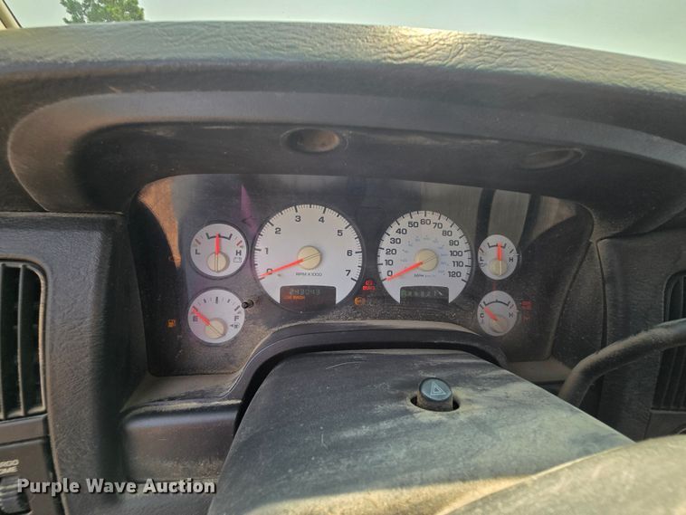 image for item DQ4469 2003 Dodge Ram 2500 Quad Cab pickup truck