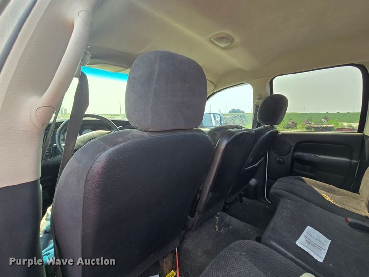 image for item DQ4469 2003 Dodge Ram 2500 Quad Cab pickup truck