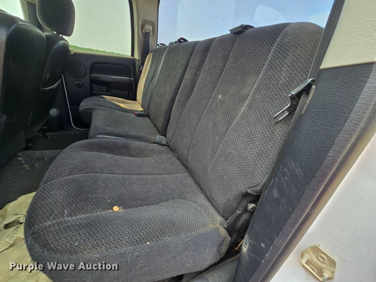 image for item DQ4469 2003 Dodge Ram 2500 Quad Cab pickup truck