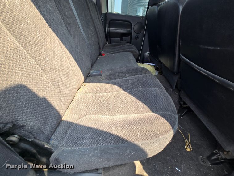 image for item DQ4469 2003 Dodge Ram 2500 Quad Cab pickup truck