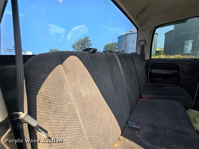image for item DQ4469 2003 Dodge Ram 2500 Quad Cab pickup truck