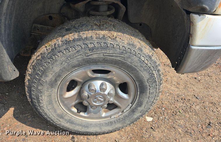 image for item DQ4469 2003 Dodge Ram 2500 Quad Cab pickup truck