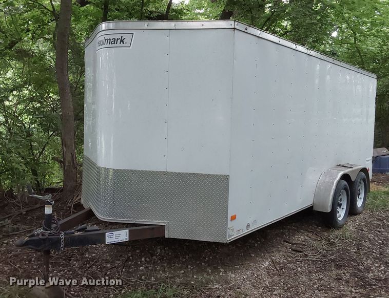 image for item DQ6827 2016 Haulmark enclosed cargo trailer
