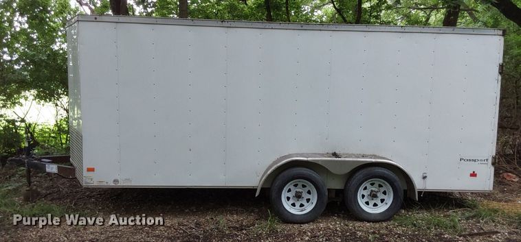 image for item DQ6827 2016 Haulmark enclosed cargo trailer
