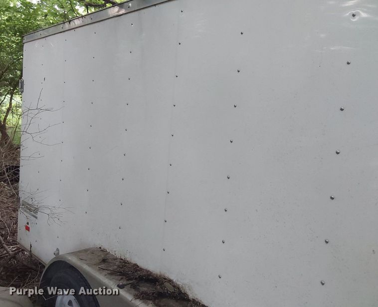 image for item DQ6827 2016 Haulmark enclosed cargo trailer