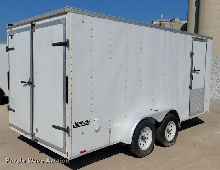 image for item DR4321 2016 Pace JV 7X16 TE2 enclosed cargo trailer