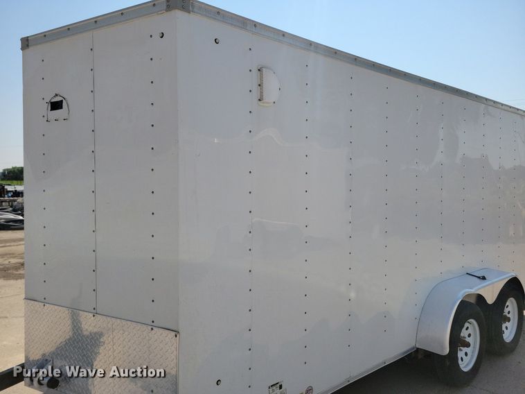 image for item DR4321 2016 Pace JV 7X16 TE2 enclosed cargo trailer