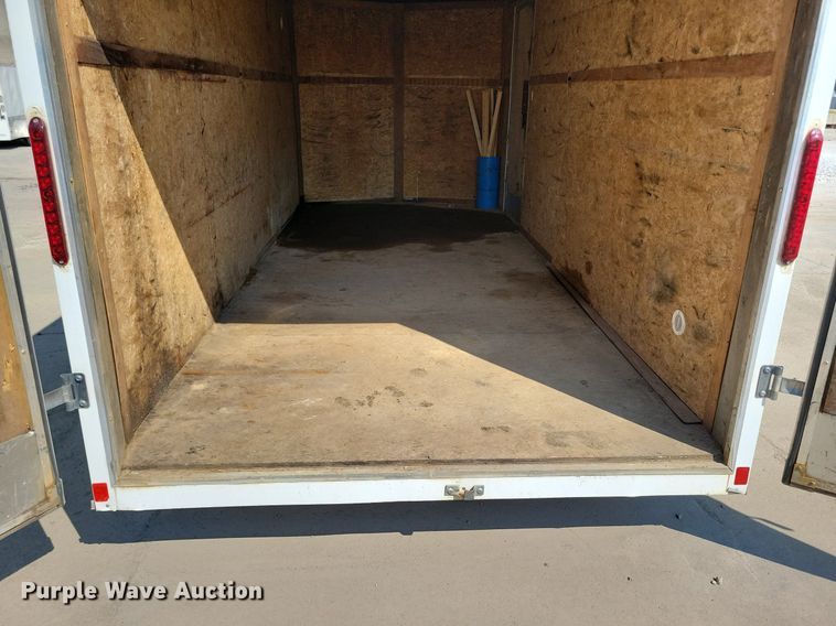 image for item DR4321 2016 Pace JV 7X16 TE2 enclosed cargo trailer