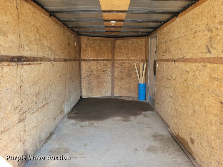 image for item DR4321 2016 Pace JV 7X16 TE2 enclosed cargo trailer