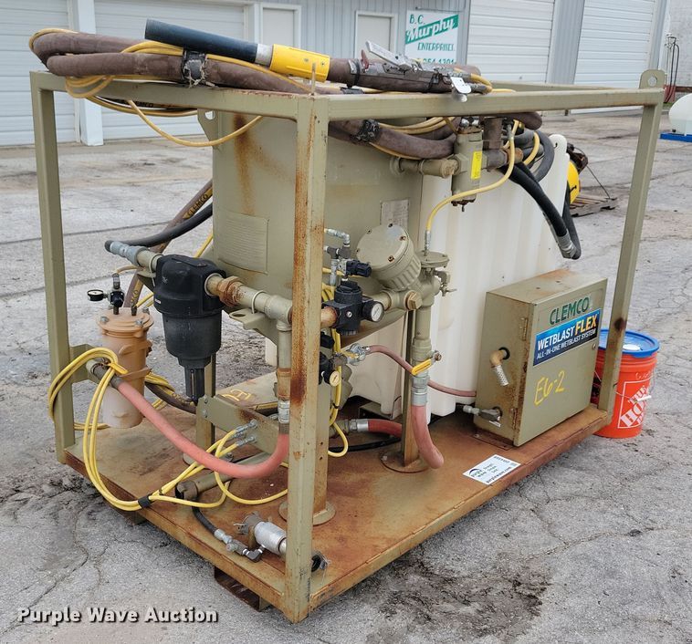 image for item DR4358 2015 Clemco Wetblast Flex sandblaster