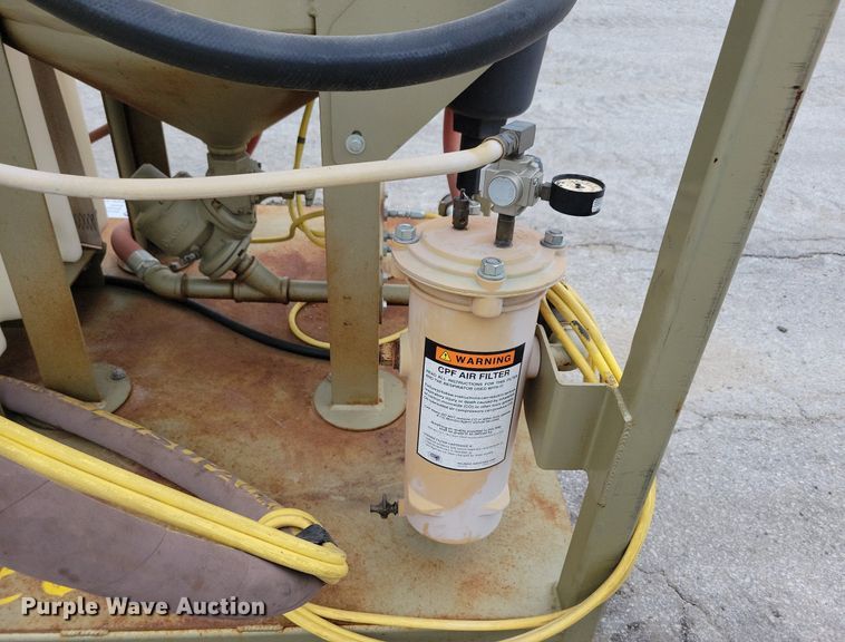 image for item DR4358 2015 Clemco Wetblast Flex sandblaster