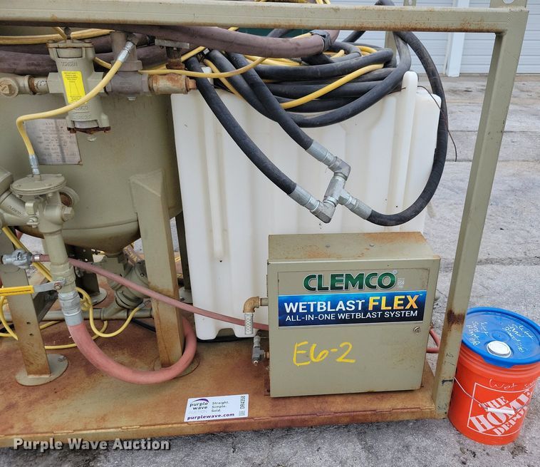 image for item DR4358 2015 Clemco Wetblast Flex sandblaster